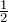 Rendered by QuickLaTeX.com \tfrac{1}{2}