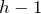 Rendered by QuickLaTeX.com h-1
