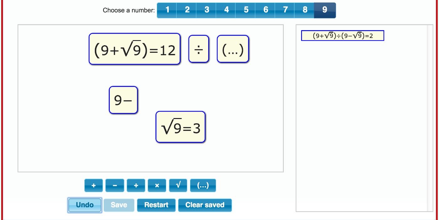 Four Numbers Math The Mathenaeum